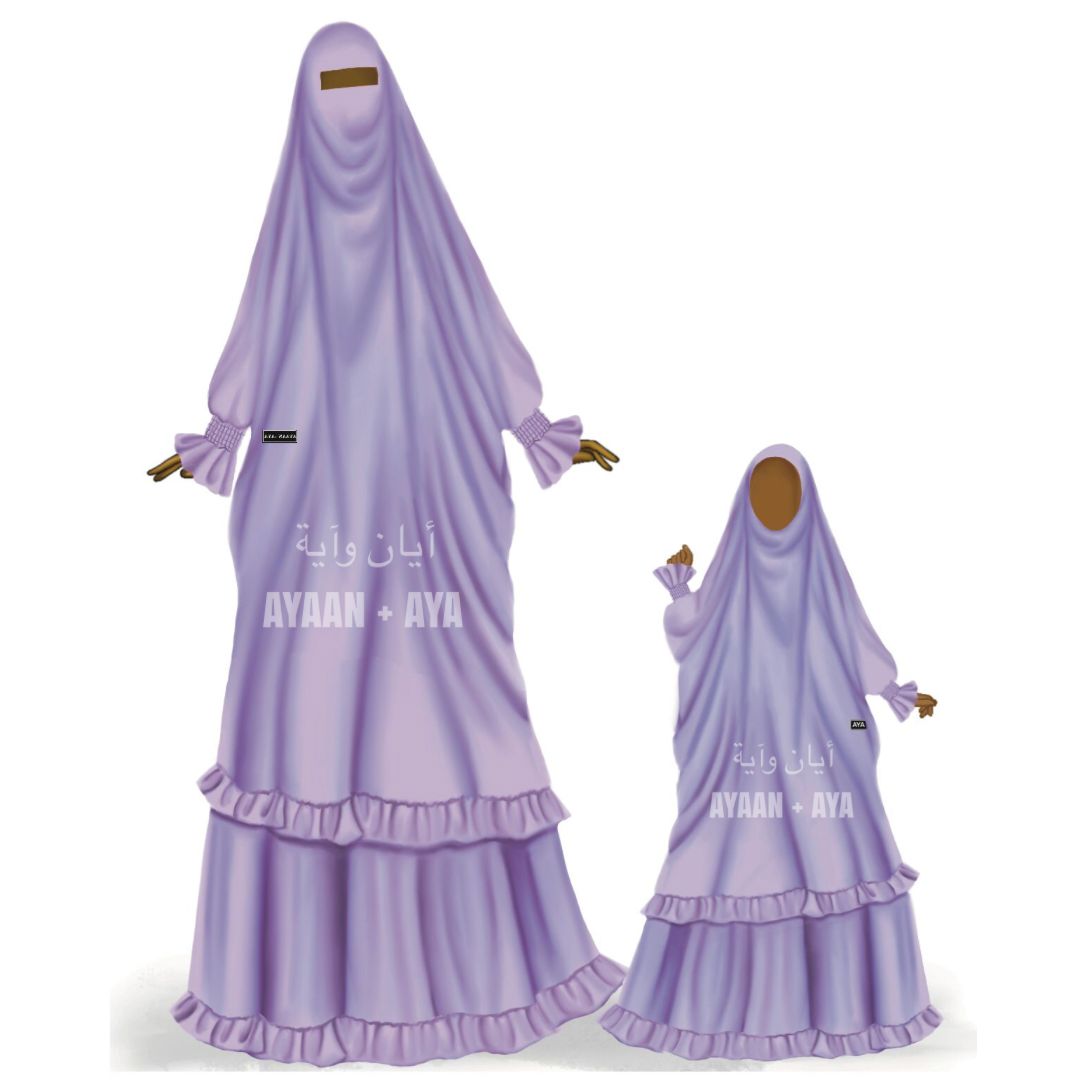 Taja Two Piece Jilbab (Bint)