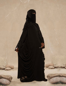 Suhana Side Drape Abaya Set